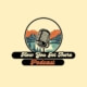 Logo for Colorado CarShare's podcast, "How You Got There," which features a classic, illustrated radio microphone icon in front of a mountain scene.